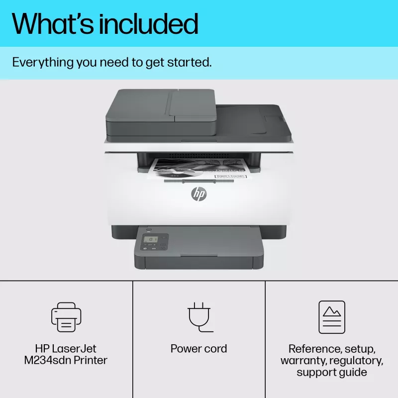Monitoimitulostin HP LaserJet MFP M234sdn laser mustavalkoinen