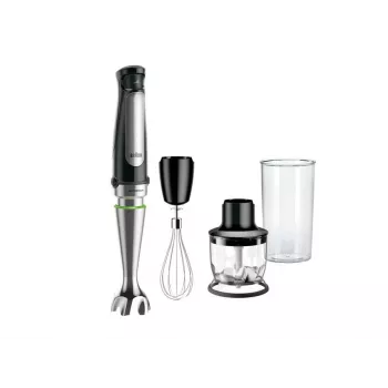 Braun MQ 7025X 0,6 l sauvasekoitin 1000 W musta, ruostumaton teräs