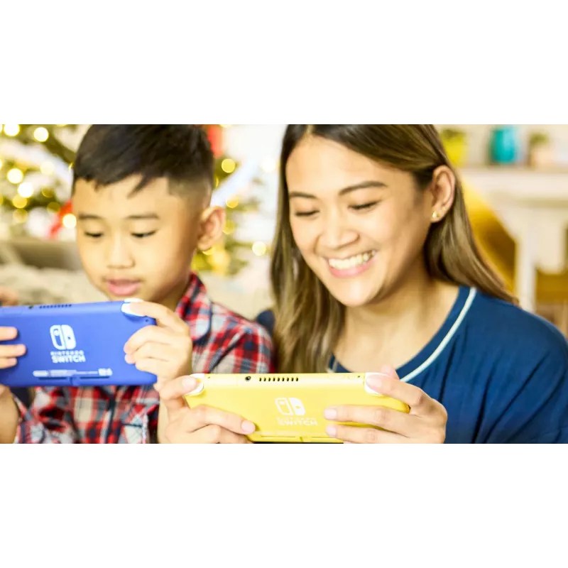 Nintendo Switch Lite, Nintendo Switch Lite, NVIDIA Custom Tegra, sininen, analoginen / digitaalinen, Home-painike, virta-/painikkeet
