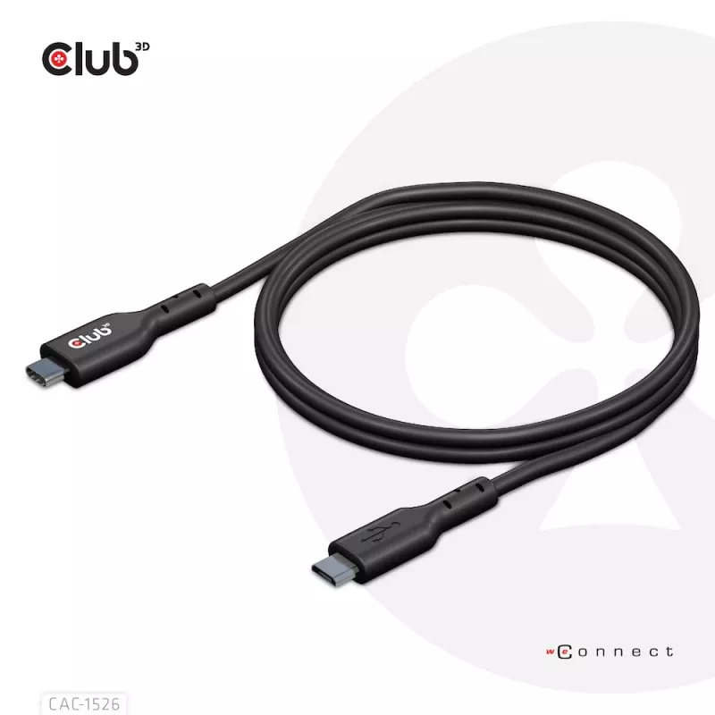 CLUB3D USB 3.2 Gen1 Type-C–Micro-USB-kaapeli M/M 1 m / 3,28 ft