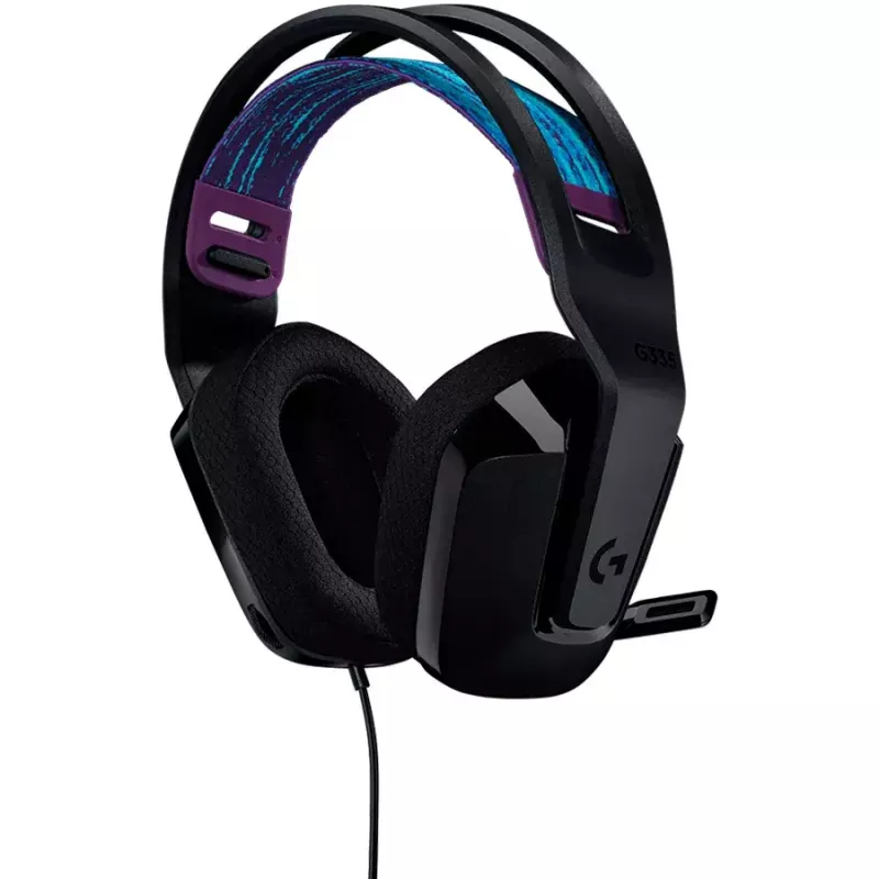Logitech G G335 kuulokkeet panta 3,5 mm liitäntä musta