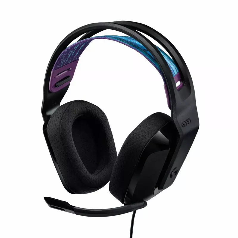 Logitech G G335 kuulokkeet panta 3,5 mm liitäntä musta