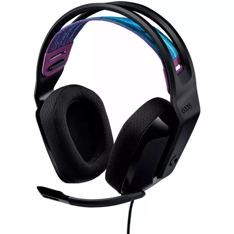 Logitech G G335 kuulokkeet panta 3,5 mm liitäntä musta