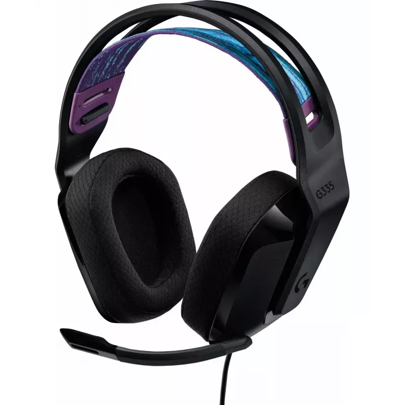 Logitech G G335 kuulokkeet panta 3,5 mm liitäntä musta