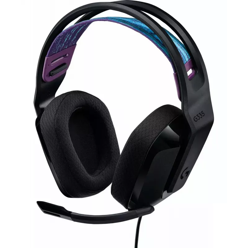Logitech G G335 kuulokkeet panta 3,5 mm liitäntä musta