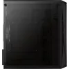PC-kotelo AEROCOOL CS107V2 Mini Tower — musta, microATX/Mini-ITX, 2x120mm tuuletin, 1x3,5 inch + 2x2,5 inch paikat
