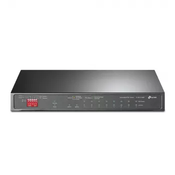 TP-Link TL-SG1210MP verkkokytkin hallitsematon Gigabit Ethernet (10/100/1000) Power over Ethernet (PoE) musta
