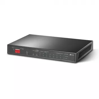 TP-Link TL-SG1210MP verkkokytkin hallitsematon Gigabit Ethernet (10/100/1000) Power over Ethernet (PoE) musta