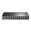 TP-Link TL-SG1210MP verkkokytkin hallitsematon Gigabit Ethernet (10/100/1000) Power over Ethernet (PoE) musta
