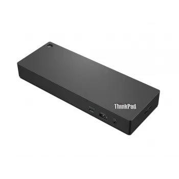 Lenovo 40B00300EU kannettavan telakointiasema/porttireplikaattori johdollinen Thunderbolt 4 musta, punainen