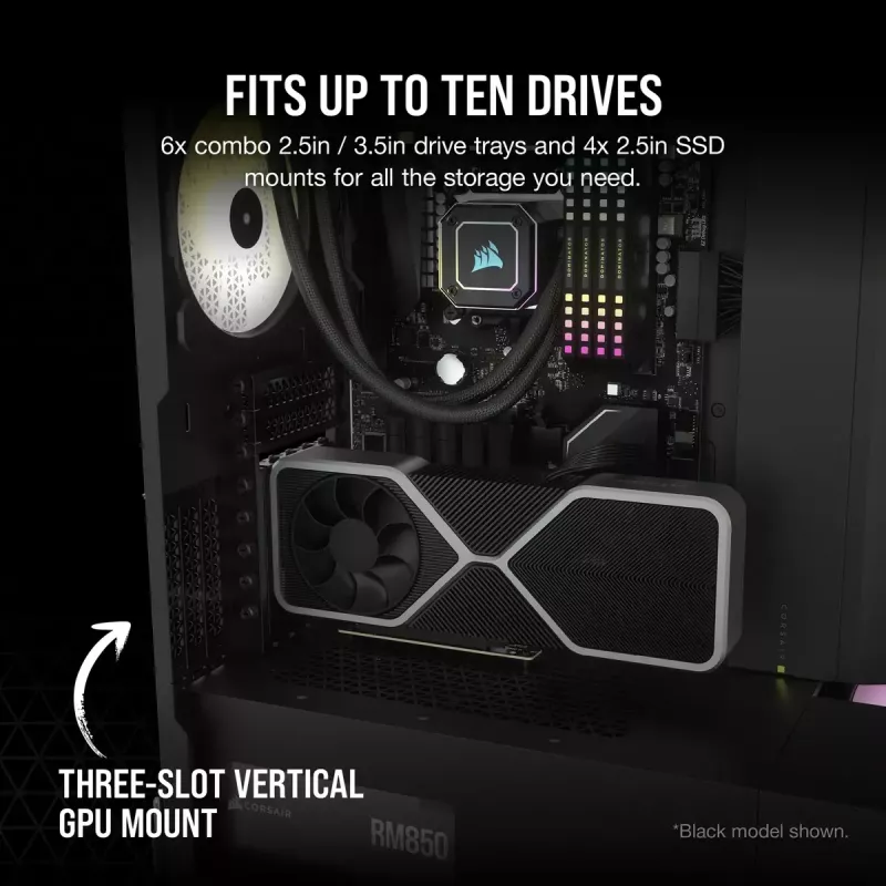 PC-kotelo Corsair 7000D AIRFLOW Full Tower valkoinen