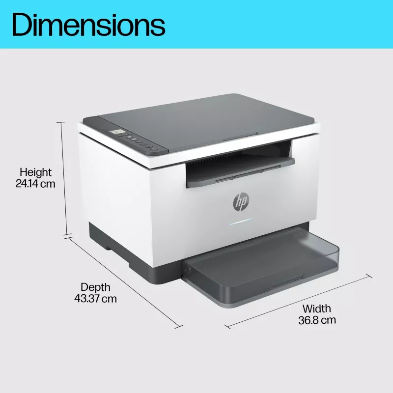 Monitoimilasertulostin HP LaserJet MFP M234dw — mono, A4, 29 ppm, duplex, Wi‑Fi, Ethernet
