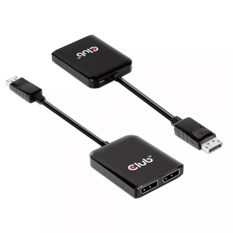 MST-keskitin DisplayPort 1.4 – DisplayPort + HDMI 4K60Hz CLUB3D CSV-7220