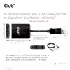MST-keskitin DisplayPort 1.4 – DisplayPort + HDMI 4K60Hz CLUB3D CSV-7220