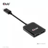 MST-keskitin DisplayPort 1.4 – DisplayPort + HDMI 4K60Hz CLUB3D CSV-7220