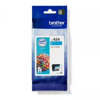 Brother LC424C värikasetti 1 kpl alkuperäinen syaani