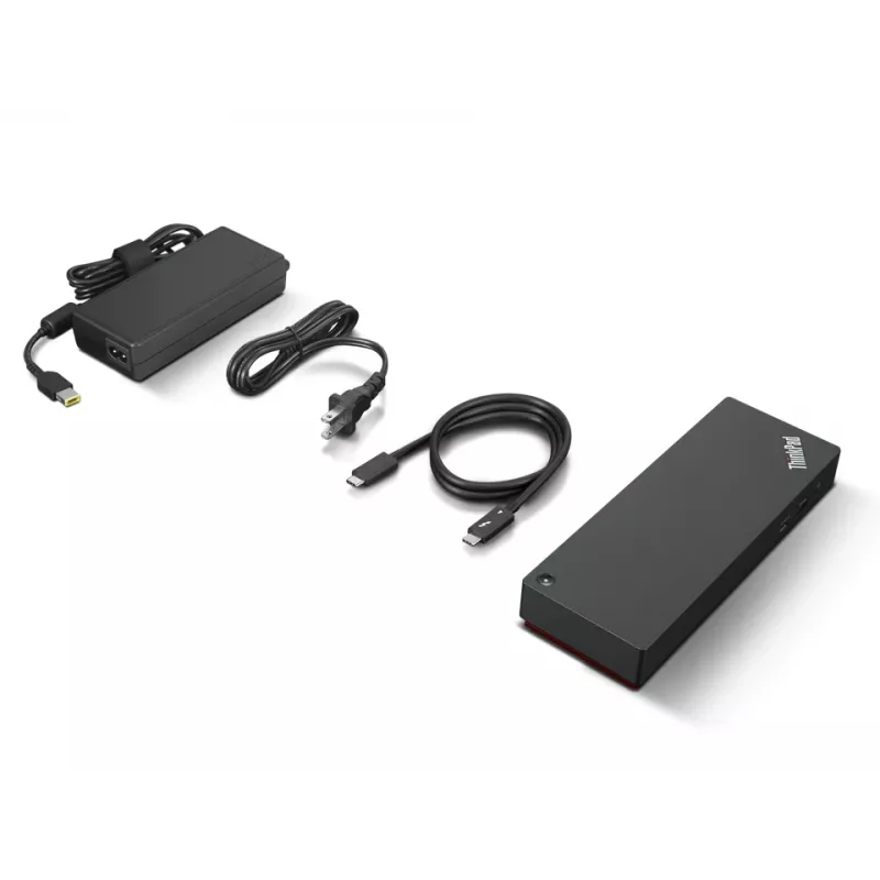 Lenovo ThinkPad Universal Thunderbolt 4 kaapelillinen musta