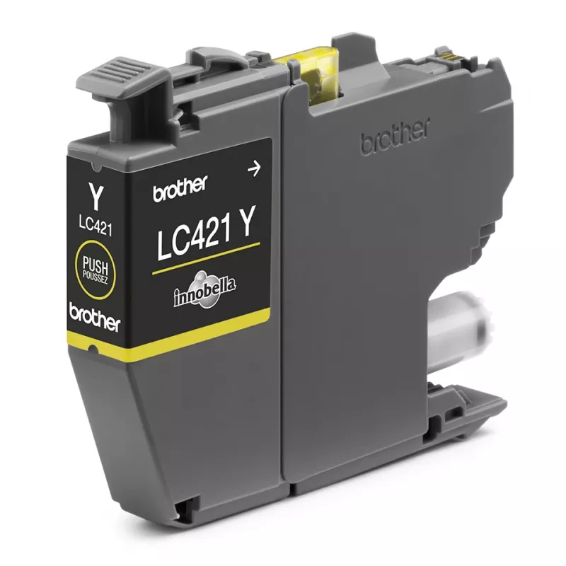 Brother LC-421Y värikasetti 1 kpl alkuperäinen keltainen
