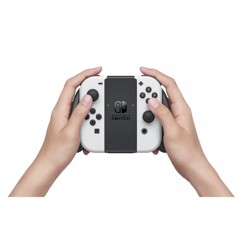Nintendo Switch OLED, Nintendo Switch, NVIDIA Custom Tegra, valkoinen, analoginen / digitaalinen, Home-painike, virta-/lepopainike, painikkeet