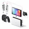 Nintendo Switch OLED, Nintendo Switch, NVIDIA Custom Tegra, valkoinen, analoginen / digitaalinen, Home-painike, virta-/lepopainike, painikkeet