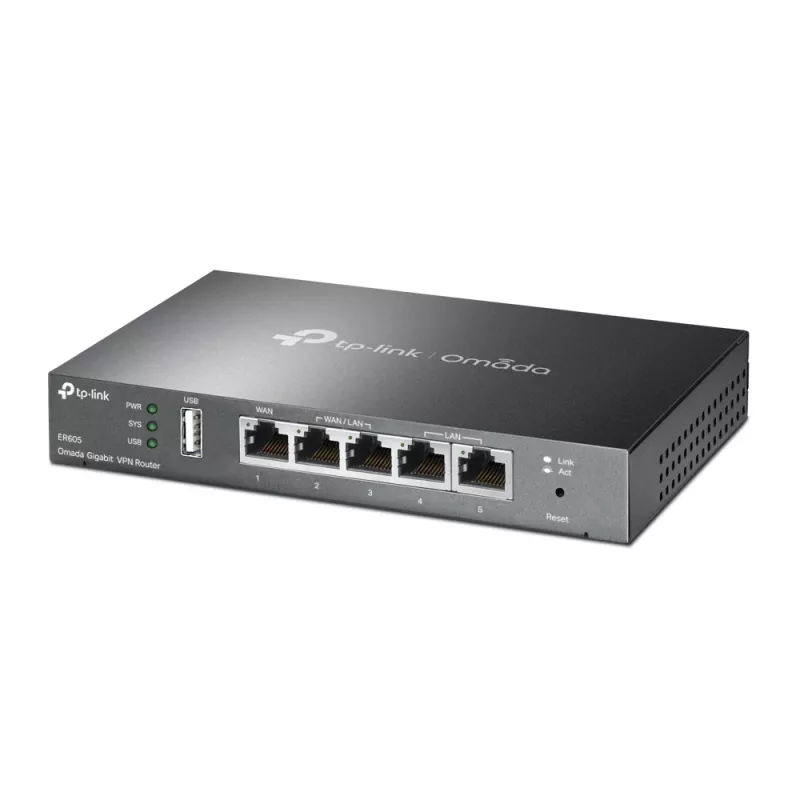 Reititin TP-Link SafeStream Gigabit Multi-WAN VPN TL-R605
