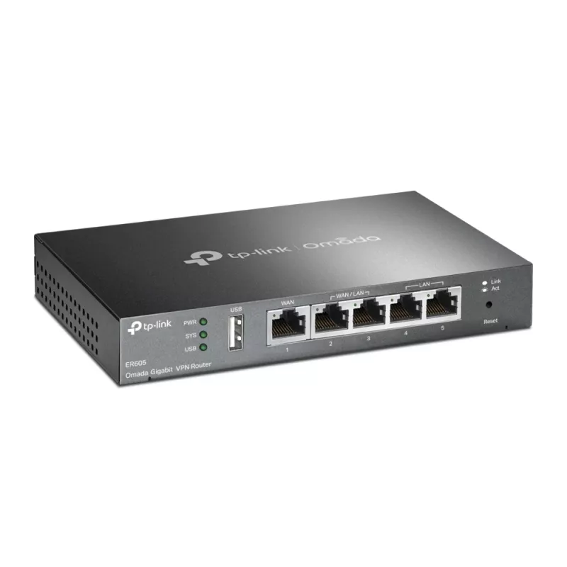 Reititin TP-Link SafeStream Gigabit Multi-WAN VPN TL-R605
