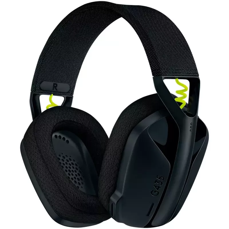 LOGITECH G435 Lightspeed langaton pelikuulokkeet - musta