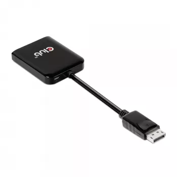 CLUB3D Multi Stream Transport (MST) -keskitin DisplayPort 1.4 HDMI:lle kahdelle näytölle 4K60Hz M/F