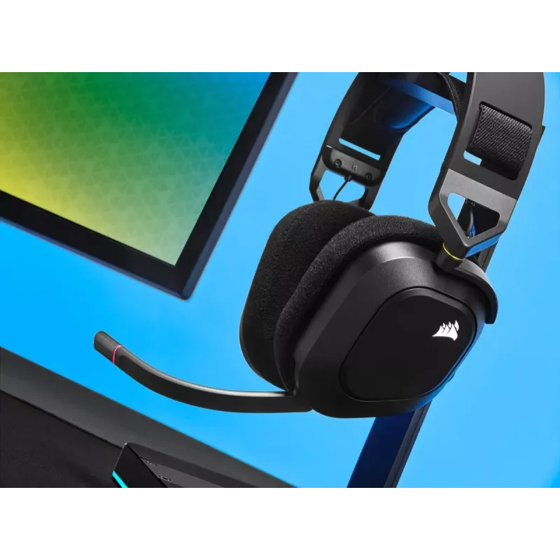 CORSAIR HS80 pelikuulokkeet - langaton - carbon