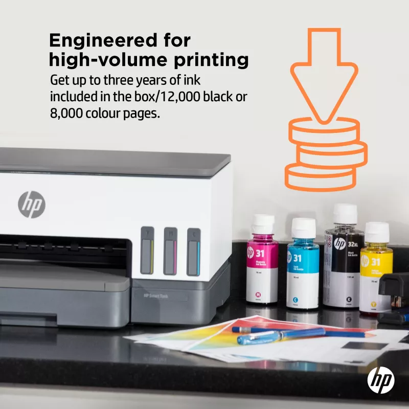 HP Smart Tank 7005 langaton monitoimitulostin väritulostin, kaksipuolinen tulostus; kopiokone, skanneri