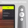 LOGITECH R500 laser-esityskaukosäädin harmaa