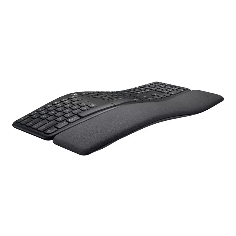 LOGITECH Ergo K860 - langaton jaettu näppäimistö Business Graphite Qwerty Pan Nordic