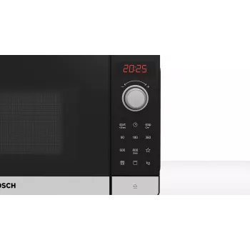 Bosch Serie 2 FEL023MS2 mikrouuni musta, ruostumaton teräs pelkkä mikrouuni pöytämalli 20 L 800 W