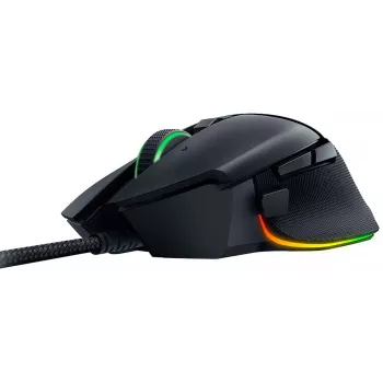 Pelihiiri Razer Basilisk V3, oikeakätinen, optinen 26 000 DPI, 11 ohjelmoitavaa painiketta, USB Type-A, musta