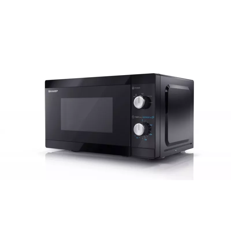 Sharp YC-MS01E-B mikroaaltouuni musta yhdistelmämikroaaltouuni pöytämalli 20 l 800 W