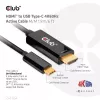 CLUB3D HDMI - USB Type-C 4K60Hz aktiivinen kaapeli M/M 1,8 m/6 ft