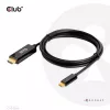 CLUB3D HDMI - USB Type-C 4K60Hz aktiivinen kaapeli M/M 1,8 m/6 ft