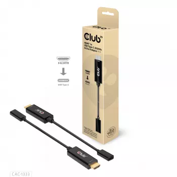 CLUB3D HDMI - USB Type-C aktiivinen sovitin 4K60Hz M/F