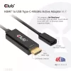 CLUB3D HDMI - USB Type-C aktiivinen sovitin 4K60Hz M/F