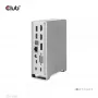 Telakointiasema CLUB3D CSV-1568 metallikotelo USB Gen2 Type-C USB Gen2 Type-A HDMI DP VGA RJ45 120W
