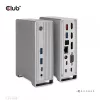 Telakointiasema CLUB3D CSV-1568 metallikotelo USB Gen2 Type-C USB Gen2 Type-A HDMI DP VGA RJ45 120W