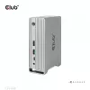 Telakointiasema CLUB3D CSV-1568 metallikotelo USB Gen2 Type-C USB Gen2 Type-A HDMI DP VGA RJ45 120W