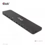 CLUB3D USB Gen1 Type-C Triple Display DP Alt Mode Displaylink Dynamic PD Charging Dock 120 watin virtalähteellä