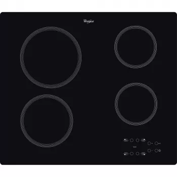 Induktioliesi WHIRLPOOL AKT 801/NE — 4 vyöhykettä 60 cm, kosketusohjaus, musta keraaminen lasi