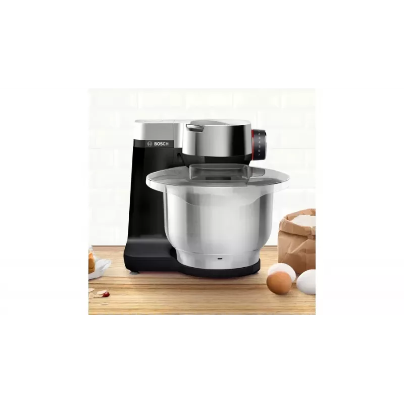 Bosch Serie 2 MUMS2VM00 yleiskone 900 W 3,8 l musta, hopea