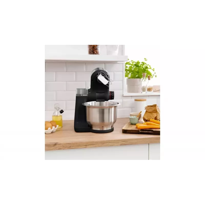 Bosch Serie 2 MUMS2VM00 yleiskone 900 W 3,8 l musta, hopea