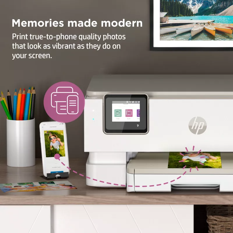 HP ENVY Inspire 7220e langaton monitoimiväritulostin, Instant Ink; kopiokone, skanneri