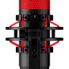 HyperX QuadCast - USB-mikrofoni (musta-punainen) - punainen valaistus