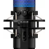 HyperX QuadCast S - USB-mikrofoni (musta-harmaa) - RGB-valaistus