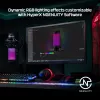 HyperX QuadCast S - USB-mikrofoni (musta-harmaa) - RGB-valaistus